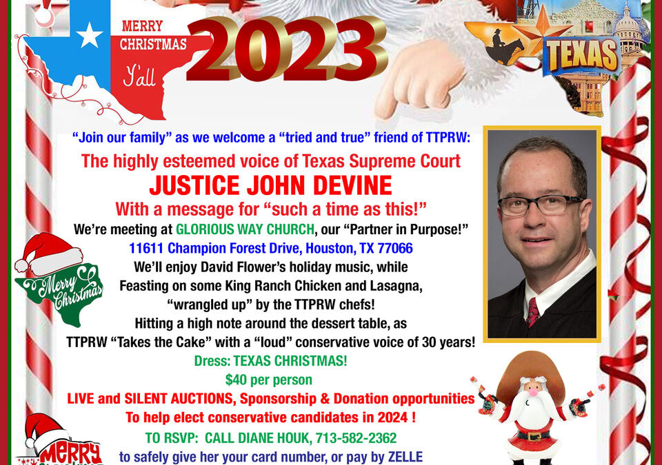 TTPRW Celebrates A Texas Christmas Dec 2023